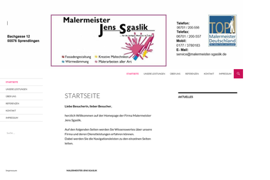 malermeister-sgaslik.de - Malerbetrieb Sprendlingen
