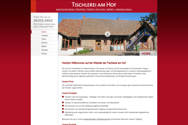 tischlerei-am-hof.de - Tischler Höringen