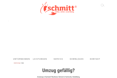 schmitt-umzuege-bruchsal.de - Umzugsunternehmen Karlsdorf-Neuthard
