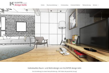 kluenter-design-koeln.de - Raumausstatter Köln-Raderberg