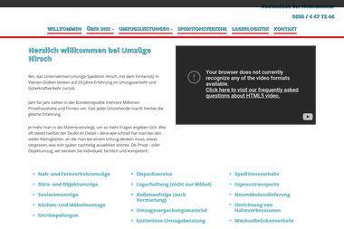 hirsch-umzuege.com - Umzugsunternehmen Schwalmtal