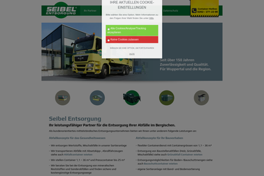 seibel-entsorgung.de - Containerverleih Wuppertal-Elberfeld