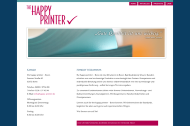 happy-printer.de - Druckerei Bonn-Bad Godesberg