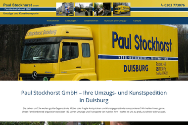 paul-stockhorst.de - Umzugsunternehmen Duisburg-Wanheim-Angerhausen