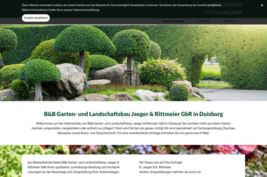 bb-galabau.de - Zaunhersteller Duisburg-Obermeiderich