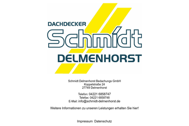 schmidt-delmenhorst.de - Zimmerei Delmenhorst-Mitte