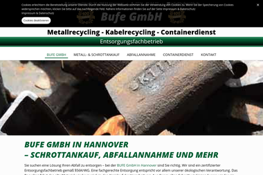 bufegmbh.de - Containerverleih Hannover-Wülfel