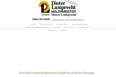 lamprecht-malermeister.de - Malerbetrieb Braunschweig