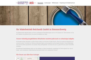 malereibetrieb-reichardt.de - Malerbetrieb Braunschweig-Broitzem