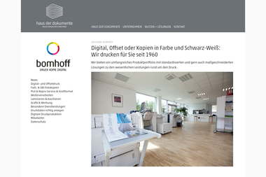 bomhoff.de - Druckerei Bremen-Lehe