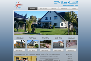 ZTV-Bau-Zehdenick.de - Hausbaufirmen Zehdenick