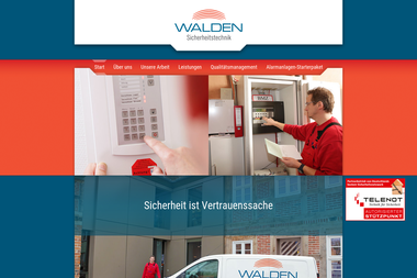 walden-sicherheit.de - Anlage Wittstock/Dosse