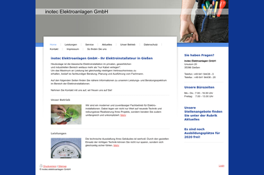 inotec-elektroanlagen.com - Elektriker Gießen
