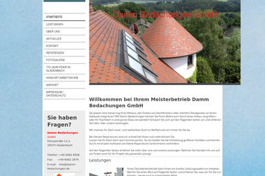 damm-bedachungen.de - Zimmerei Gladenbach