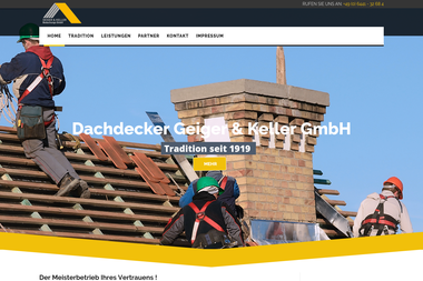 dachdecker-geiger-keller.de - Zimmerei Hüttenberg-Rechtenbach