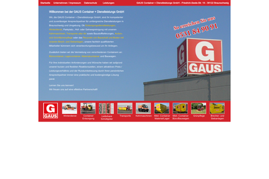 gaus-container.de - Containerverleih Braunschweig-Gartenstadt