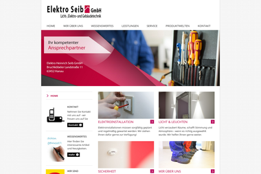 elektro-seib.de - Elektriker Hanau