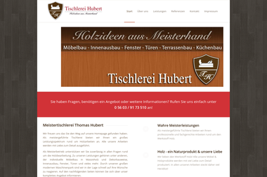tischlerei-hubert.de - Tischler Gudensberg