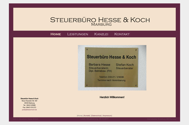 hesse-koch.de - Steuerberater Marburg (Forum)