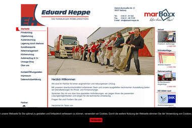 eduard-heppe.de - Umzugsunternehmen Marburg