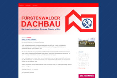 dachdeckerei-fuerstenwalde.de - Zimmerei Fürstenwalde/Spree