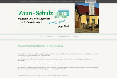 zaun-schulz.com - Zaunhersteller Wandlitz-Schönwalde