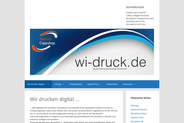 wi-druck.de - Druckerei Wiesbaden-Rheingauviertel, Hollerborn