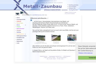 metall-zaunbau.de - Zaunhersteller Zehdenick