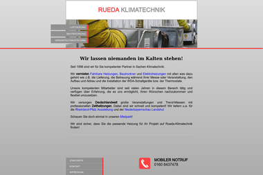 rueda-klimatechnik.de - Klimaanlagenbauer Wiesbaden-Breckenheim