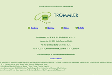 trommler.org - Geschenkartikel Großhandel Berlin-Moabit
