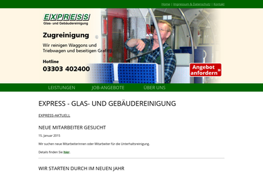 express-gg.de - Reinigungskraft Hohen Neuendorf