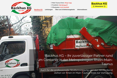 backhus-kg.de - Containerverleih Hofheim
