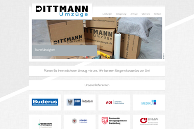 dittmann-umzuege.de - Umzugsunternehmen Oranienburg