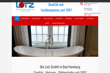 lotz-sanitaer-heizung.de - Wasserinstallateur Bad Homburg