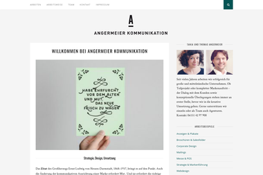 angermeier-kommunikation.de - Werbeagentur Darmstadt-Ost