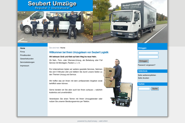 seubert-logistik.de - Umzugsunternehmen Esselbach-Kredenbach