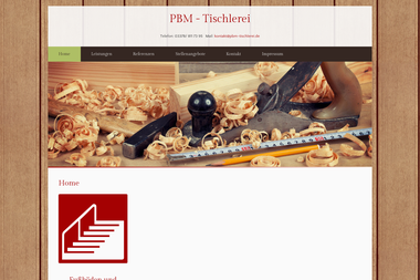 pbm-tischlerei.de - Tischler Potsdam-Drewitz