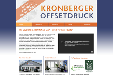 kronberger-offsetdruck.de - Druckerei Frankfurt-Kalbach