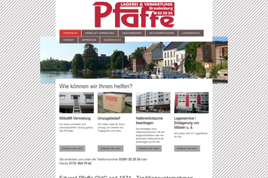 pfaffe.de - Umzugsunternehmen Brandenburg An Der Havel-Neustadt