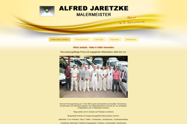 alfred-jaretzke.de - Malerbetrieb Michendorf-Stücken