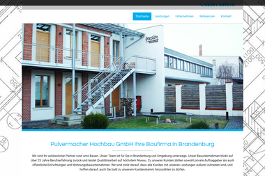 pulvermacher-hochbau.de - Hausbaufirmen Brandenburg An Der Havel-Neustadt