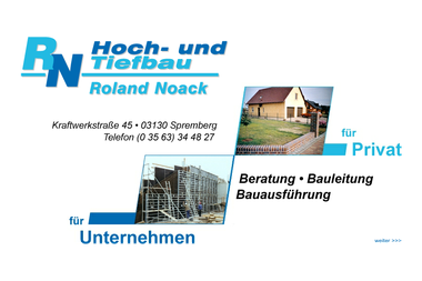 hoch-tiefbau-noack.de - Hausbaufirmen Spremberg-Trattendorf