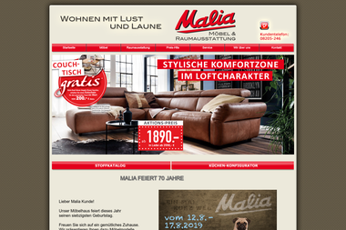 malia-moebel.de - Raumausstatter Dasing