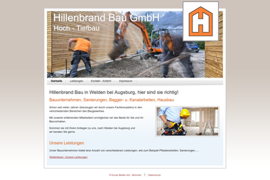 hillenbrand-bau.de - Hausbaufirmen Welden