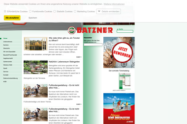 batzner.de - Baustoffe Ebern-Sandhof