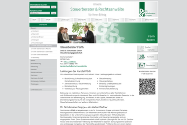 schuhmann.de/steuerberater/bayern/fuerth-siemensstr-steuern.html - Steuerberater Fürth-Hardhöhe