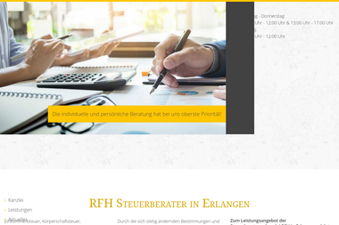 steuerberater-rfh.de - Steuerberater Erlangen-Sieglitzhof