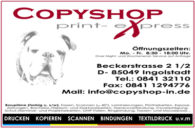 copyshop-in.de - Druckerei Ingolstadt