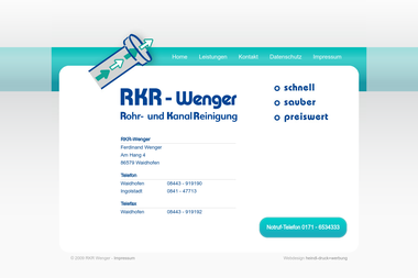 rkr-Wenger.de - Wasserinstallateur Waidhofen-Rachelsbach