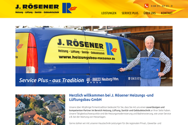 heizungsbau-roesener.de - Heizungsbauer Neuburg-Heinrichsheim